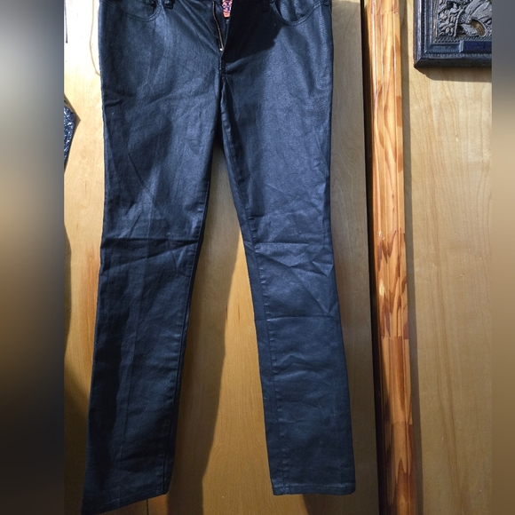 Tory Burch size 32 IVY super skinny coated jeans - Picture 6 of 11